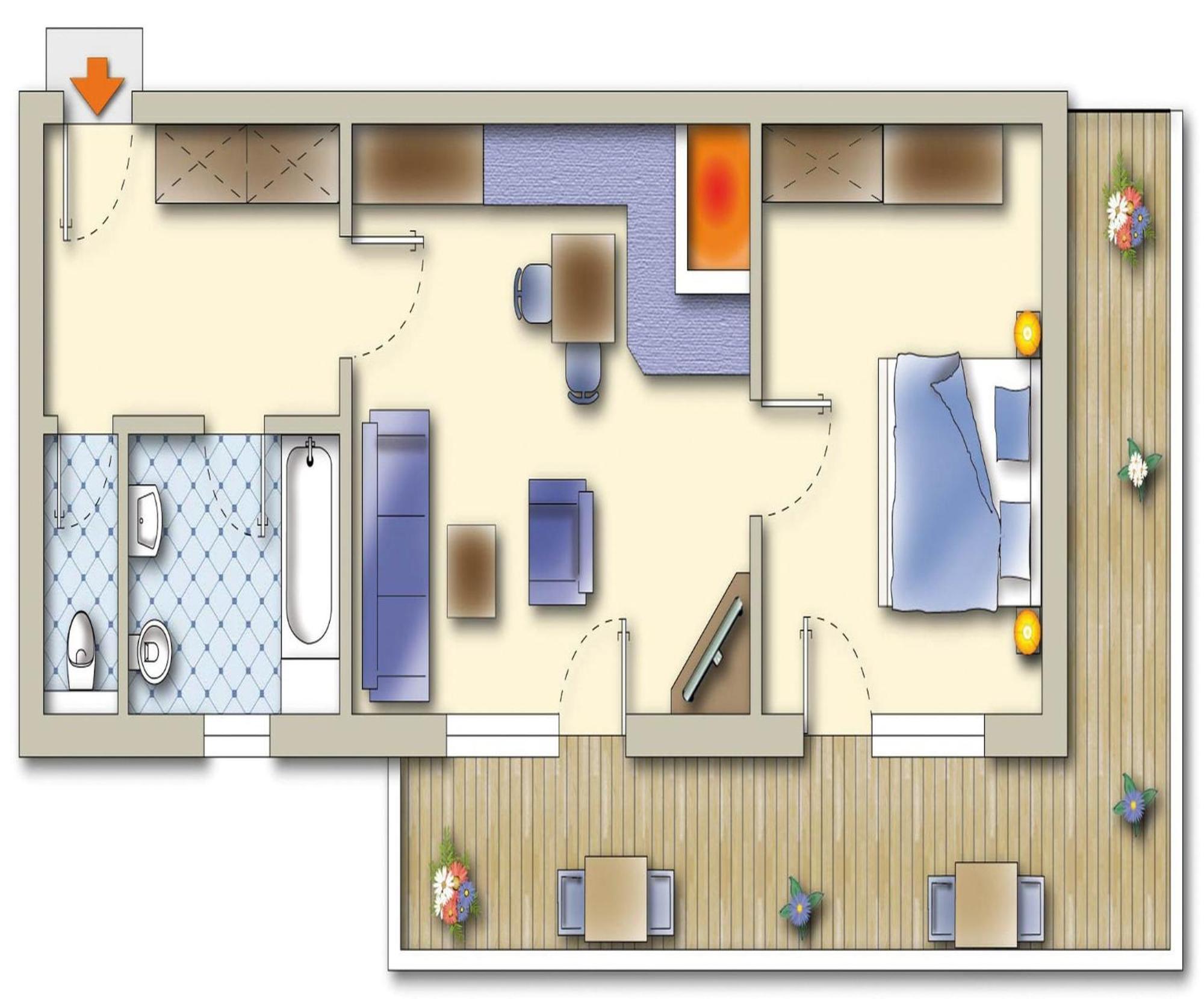 Der Rindererhof Hotel Тукс Стая снимка